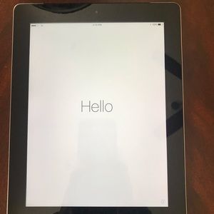 Apple I-pad 4th Generation A-1460 PERFECT 128GB